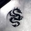 Adesivos de Totem de Dragão para carro moto modificação personalizada adesivos adesivos refletivos à prova d'água adesivos de aviso adesivos com padrão em forma de dragão