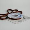 Cinta de poliéster encriptada de doble cara de 1 cm, multicolor, para embalaje de regalo, hecha a mano.