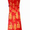 Bufanda Roja Sociedad Roja China Logotipo Personalizado Bufanda de Regalo Bufanda de Celebración Empresarial Bufanda Roja