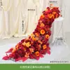 Arranjo de Flores para Mesa Cascata para Festa de Aniversário, Decoração com Flores Artificiais de Rosa, Paisagismo com Flores Artificiais de Seda para Hotel, Vitrine com Flores Simuladas, Arranjo de Flores