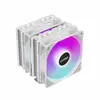 Enfriador de CPU de Torre Doble Popular Coolage de Alemania 2026, Ventilador Dual Silencioso, 6 Tubos de Calor, Dios