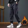 Pantalones Deportivos Gruesos de Primavera y Otoño para Hombre, Pantalones Casuales Sueltos de Invierno para Hombre, Pantalones de Pana para Hombre