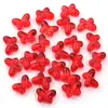 Cadena de teléfono móvil de vidrio con forma de estrella de cinco puntas y mariposa con degradado de color, pulsera, collar de cuentas, colgante de borla, material de accesorios DIY
