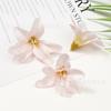Flores de Lírio Pequenas Simuladas de 8cm Orquídea Pequena Adorno para Cabelo de Minorias Étnicas Grampo de Cabelo DIY Flor Decoração de Caixa de Presente Bolo