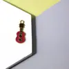 Taça de Vinho Rosé Piano Borboleta Acessórios de Joia DIY Acessórios para Pulseira Pingente Óleo Gotejado Acessórios de Liga Metálica Venda por Atacado