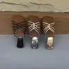 Zapatos de tacón de cuña, sandalias plateadas de tiras finas estilo francés, zapatos de hada para uso en exteriores, sandalias romanas para las vacaciones de verano 2026