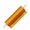 Resistencias RX24 de Alta Potencia, Caja de Aluminio Dorada, 100W, 0.1R/0.2R/0.3R/4R/0.5R/6R/8R/10R