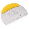 Raspador Cortador de Masa de Acero Inoxidable para Uso Doméstico, Grado Alimenticio, para Cortar Panes al Vapor, Fideos Hechos a Mano y Repostería, con Escala