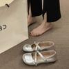 Sapatilhas de Solado Macio para Mulheres com Saias, Sapatos Tipo Bota de Lona, Novo Estilo 2025, Sapatilhas Baixas, Sapatos Estilo Vovó Modernos e Versáteis para Mulheres