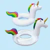 La fábrica proporciona suministro en stock de los populares flotadores de unicornio, disponibles en estilos normal y con lentejuelas, en tamaños grande y mediano
