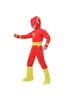 Disfraz Flash Vengadores Personaje de Escenario Actuación Héroe Disfraz Musculoso para Hombre Adulto Juego de Rol