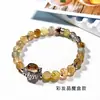 Diseño Original Pulsera de Cristal para Cabello de Color Natural Caja Mágica Diseño de Combinación de Moda Pulsera de Citrino Mayoreo