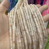 2*3mm Ágata Rosa Dongling Corte Recto Bolas Redondas Cuentas Sueltas Accesorios para Joyería DIY Pulsera Cuentas Espaciadoras Productos Semiacabados Venta al por Mayor