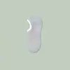 Calcetines Invisibles de Malla Transpirable Finos de Verano de Corte Bajo, Calcetines Antideslizantes de Color Sólido Simples y Versátiles