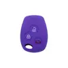 Suministro de comercio exterior para Renault placa recta 3 llaves juego de llaves de coche funda de silicona para llave control remoto cubierta protectora de goma blanda