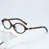 Gafas de Sol para Mujer, Estilo Nerd Retro Americano Ovaladas Elegantes de Montura Pequeña, Anti-UV, Gafas de Sol de Celebridad de Internet para Mujer