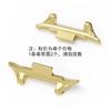 Adecuado para Xiaomi Mi Band 10/9/8Pro y Redmi Watch 4/5 Conector de Correa Universal Pieza Metálica de Acero Inoxidable