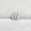 Pendientes de Ala de Ángel de Titanio ASTMF-136 Titanio G23 Rosca Interna Pendientes Pulidos Accesorios para Labio Cabeza