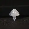 Piedra Ágata Calcedonia Blanco Hielo Buda Guanyin Pixiu Colgante de Paz, Candado de los Deseos, Hoja, Calabaza, Loto, Colgante Bolsa de la Suerte