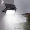 Iluminación LED de Alta Potencia Plegable Ultrabrillante Lámpara de Pared Proyector Lámpara de Calle Integrada Solar Exterior Lámpara de Jardín