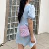 Bolsas em Estoque para Mulheres 2025 Novas Bolsas Femininas Mini Bolsas para Celular Moda Tendência Acolchoada Feminina Ombro Transversal Pequena Bolsa