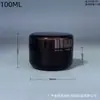 Suministros del Fabricante Botellas de Crema de Material PP, Botellas Dispensadoras de Crema Facial, Tapas de Rosca Negras con Juntas, Frascos para Exfoliante de Loción Corporal