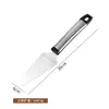Espátula Triangular para Queso Pizza Filete Acero Inoxidable Espátula para Pastel Herramienta de Cocina para Hornear Espátula para Pizza