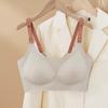 Sujetador de Lactancia Antibacteriano Sin Costuras Grado 7A, Ropa Interior de Maternidad Push-Up Inalámbrico, Camiseta sin Mangas de Lactancia para Mujer Talla Única