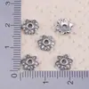 Tapas de Flor de Aleación, Soportes para Cuentas, Separadores, Tapas para Cuentas, Accesorios para Ensartar Pulseras y Collares DIY, Venta Directa del Fabricante