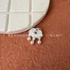 Prata Esterlina 999 Saco da Sorte Ábaco Colher Coração Ruyi Deus da Riqueza Amarelo Pingente DIY Colar de Bebê Pingente de Cabacinha Atrai-Riqueza