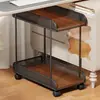 Suporte para Host Piso de Escritório Prateleira de Armazenamento Móvel Rack para Colocar Gabinete de Computador Sob a Mesa