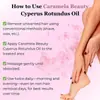 Óleo de Cyperus Rotundus Transfronteiriço, Óleo de Cyperus Rotundus para Remoção de Pelos, Reparo e Inibição do Crescimento de Pelos, Óleo de Cyperus Rotundus