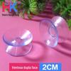Almofada de vidro dupla face transparente pvc ventosa mesa de centro de 20mm cabeça de cogumelo antiderrapante ventosa tela desmontagem ventosa a vácuo