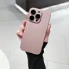 Adecuado para funda de teléfono iPhone 17, PC con tacto de piel mate con película para lente, Funda protectora dura de color sólido para Apple 16 Pro Max