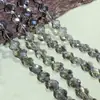 Venda Direta da Fábrica de Contas Soltas de Cristal Super Brilhantes de Trevo de Quatro Folhas Materiais para Miçangas de Pulseira e Colar DIY Feito à Mão Semi-Acabados
