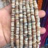 Separador de Concha de Agua Dulce 6-6.5mm Siete Colores Accesorios Accesorios Collar Pulsera Cuentas Sueltas DIY Artesanía Accesorios de Joyería