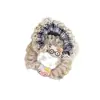 Dibujo animado Gato Kt Piedra de afilar Anillo Intestino Delgado Nueva Alta Elasticidad Duradero Lazo para el pelo Cola de caballo Cuerda para el pelo de mujer Banda de goma Versátil