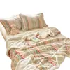 Manta de Vellón de Leche Manta para Siesta en la Oficina Cubierta Gruesa Flocada Cubierta de Sofá para Cama Lavable a Máquina Lavable al Agua