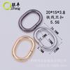 Qifeng alambre de hierro anillo de hierro anillo ovalado hebilla de huevo accesorios de ferretería para equipaje hebilla de alambre de hierro hebilla de conexión para correa de hombro hebilla para cinta