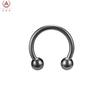 Joias de titânio e aço para piercing de moda em comércio exterior transfronteiriço 0,8 mm de espessura anel universal brincos unhas de sobrancelha unhas de lábio Amazon wish