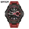 El Reloj Electrónico para Hombre Más Vendido de Sanda, Relojes de Pulsera Electrónicos Luminosos Impermeables de Moda y Tendencia para Exteriores
