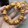 Popular Pulsera de Calabaza con Múltiples Piedras Preciosas de Sándalo Verde, Sándalo Dorado, Palosanto Negro, Pulsera Coleccionable, Cuentas de Oración Budista, Venta al por Mayor de Joyería