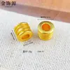 Shajin Cubo Azul Quemado Cuentas Accesorios Color Esmalte Rojo Cuentas de Cubo Cuentas Superiores Cuentas de Transferencia Cuentas Espaciadoras Cuentas Superiores Especiales para Colgantes Pulsera