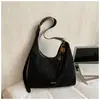 Bolsa Tote Grande de Couro Estilo Coreano Retrô para Mulheres Inverno 2025 Bolsa de Mão Simples para Trabalho e Deslocamento Bolsa de Ombro