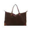 Bolsa Casual Estilo Coreano 2026 Otoño Versión Coreana Estampado de Leopardo Retro Gran Capacidad Tote Moda para el Trabajo y el Viaje Bolso de Hombro Único
