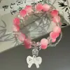 Pulsera de Círculo Único Estilo Chino Nuevo Más Vendida, Pulsera Buscadora de Luz, Cuentas de Vidrio de Verano, Pulsera Fresca Estilo Chino para Mejor Amiga y Novia Lote