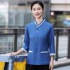 Ropa de Trabajo de Limpieza para Hombres y Mujeres Verano Fina de Manga Corta para Mujer Ropa de Trabajo Especial para Tía de Limpieza de Habitaciones de Hotel