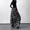 Pantalones Camuflados Holgados de Street Dance de Moda 2026 Súper Populares Primavera y Otoño Nuevo Estilo Ajuste Holgado para Personas Altas Pantalones Anchos Casuales Únicos