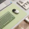 Alfombrilla de ratón de cuero, tamaño grande, diseño premium, impermeable, adecuada para uso en oficina, computadora, laptop y teclado en escritorios
