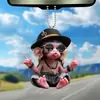 Mono de Dibujos Animados Decoración de Espejo Retrovisor de Coche Adorno Colgante Nuevo 2D Transfronterizo Nuevo Acrílico Plano Personalizado Diseño Creativo